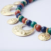 Secondhand Missoni Statement Necklace in 18k Gold and Hardstones - '80s