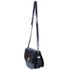 Secondhand Collection Privée Black Crocodile Leather Crossbody Bag - '80s