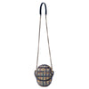Secondhand Chanel 19A Egypt Multicolor Tweed Minaudière Clutch on Chain with Gold Hardware - '10s