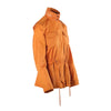 Second hand Loro Piana Orange Silk Hooded Safari Jacket