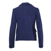 Secondhand Comme des Garçons Blue Navy Perforated Blazer - '00s