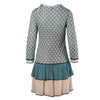 Secondhand Missoni Green And Pink Mini Dress - '10s
