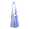 Secondhand Vivetta Blue & White Gingham Cotton Maxi Dress - '10s