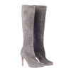 Secondhand Christian Louboutin Suede Knee-High Boots - '10s