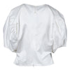 Secondhand Yves Saint Laurent Ivory Oversized Elegant Blouse - '00s
