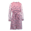 Secondhand Prada Floral Long Sleeve Dress in Pink-'10s