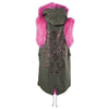 Secondhand Furs 66 Milano Fur-Trimmed Sleeveless Parka - '10s
