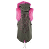 second hand Furs 66 Milano Fur-Trimmed Sleeveless Parka