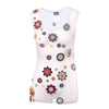 Secondhand Dolce & Gabbana Y2K Sheer Mesh Floral Appliqué Top - '00s