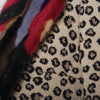 Secondhand Gaetano Navarra Leopard Print Overcoat with Multicolor Fur - '10s