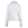 Secondhand Gucci by Tom Ford White Denim and Lamb Fur Jacket - '00s