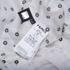 Secondhand Fendi White Silk Shirt Dress with Polka Dot Print and Contrast Hem- '10s