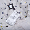 Secondhand Fendi White Silk Shirt Dress with Polka Dot Print and Contrast Hem- '10s