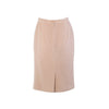 Secondhand Dolce & Gabbana Blush Pink Alpaca Wool Skirt Suit - '90s