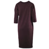 second hand Jil Sander Burgundy Dress