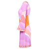 Secondhand Emilio Pucci Multicolored Jersey Flared Sleeve Detailed Short Dress - '00s