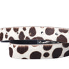 Secondhand Prada Pony Hair Leopard Belt-