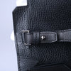 Secondhand Hermès Kelly Dépêches 25 Noir Galop d’Hermès Palladium Hardware - '20s