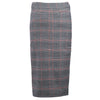 Secondhand Filles à Papa Plaid Midi Skirt - '10s
