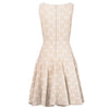 Secondhand Alaïa Beige Wool Blend Stretch Knit Skater Dress - '00s