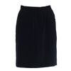 Secondhand Saint Laurent Rive Gauche black velvet vintage skirt