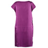 second hand Miu Miu Purple Silk Dress -