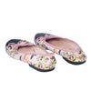 Secondhand Chanel Multicolor Canvas and Patent Leather Cap-Toe Ballet Flats - '00s