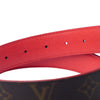 Secondhand Louis Vuitton LV Monogram Reversible Belt - '10s