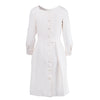 Secondhand Vivienne Westwood A-Line Midi Dress with Three-Quarter Sleeves - '10s