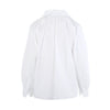 Secondhand Yves Saint Laurent Rive Gauche White Gathered Shirt – '80s