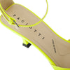 second hand Cesare Paciotti Yellow Heels with Ankle Strap