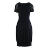 Secondhand Yves Saint Laurent Rive Gauche Black Silk Knit Balloon Dress - '00s