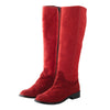 Secondhand Philosophy Alberta Ferretti Red Pony Hair Boots - '10s