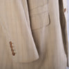 Secondhand Hermès Vintage Beige Checked Cotton Blazer - '90s