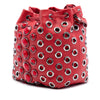 Miu Miu Jeweled Nappa Grommet Starlight Bucket Bag Secondhand