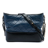 Chanel Medium Bicolor Quilted Aged Calfskin Gabrielle Hobo Secondhand