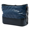 Chanel Medium Bicolor Quilted Aged Calfskin Gabrielle Hobo Secondhand
