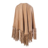 Secondhand Loro Piana Suede Fringe Cape- '00s