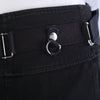 second hand Hussein Chalayan Black Utility Belted Mini Skirt