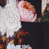 Secondhand Dolce & Gabbana Floral Print Dress with Lace Details - '10s