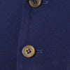 Secondhand Comme des Garçons Blue Navy Perforated Blazer - '00s