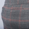 Secondhand Filles à Papa Plaid Midi Skirt - '10s