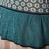 Secondhand Missoni Green And Pink Mini Dress - '10s