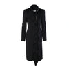 Secondhand Yves Saint Laurent by Tom Ford Runway Ruffle Wool Coat - '00s