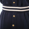 Secondhand Chanel Back Button Knit Dress - '90s