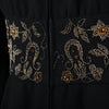 Secondhand Goo Woog Black Shiny Stone Dress - '10s
