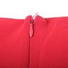 Secondhand Dolce & Gabbana Red Sleeveless Sheath Dress -'00s