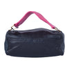Secondhand Prada Black Pink Nappa Leather Shoulder Bag -'00s