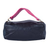 Secondhand Prada Black Pink Nappa Leather Shoulder Bag -'00s