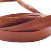 Secondhand Valentino Flower Tied Brown Leather Belt - '00s